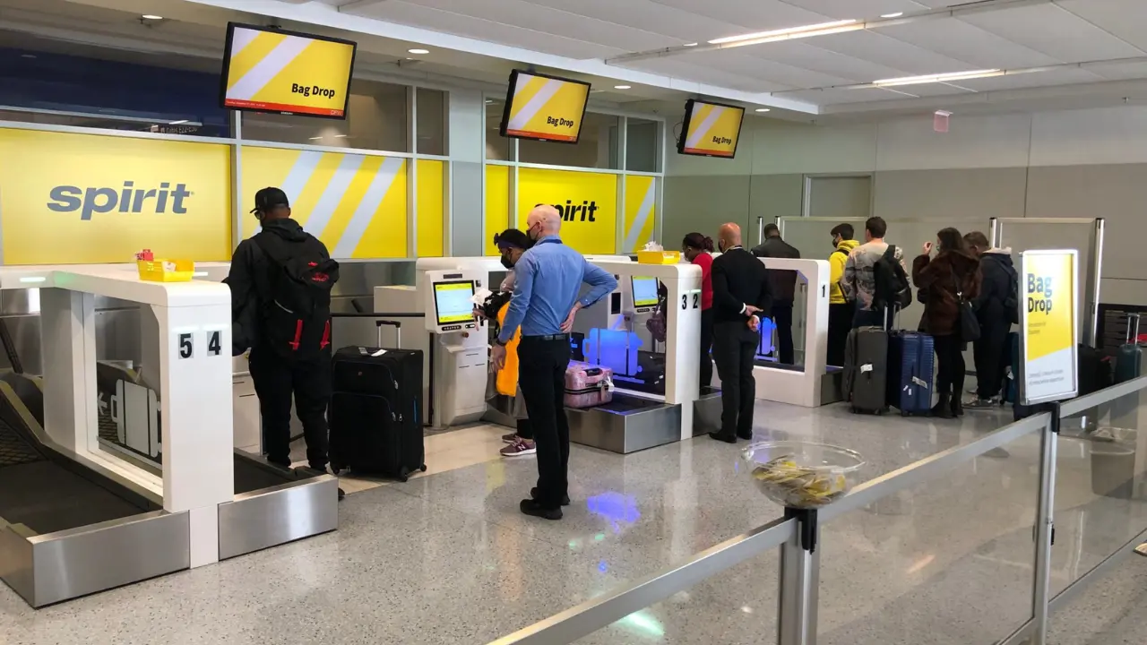 spirit airlines check in