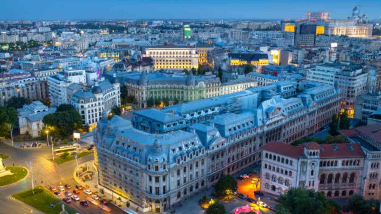 KLM Airlines Office in Bucharest, Romania