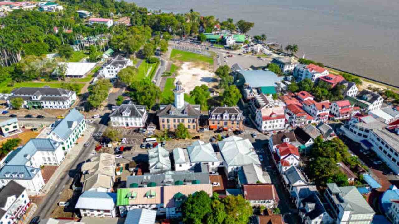 KLM Airlines Office in Paramaribo, Suriname