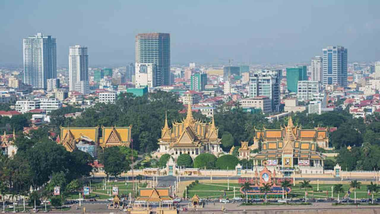 Singapore Airlines Office in Phnom Penh, Cambodia